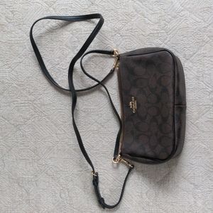 Coach leather bag